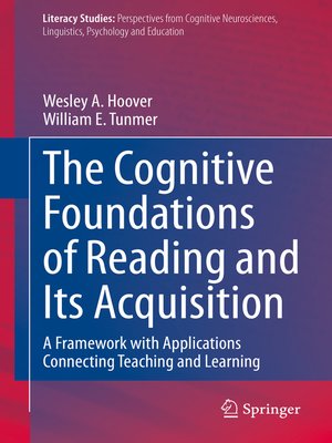 cover image of The Cognitive Foundations of Reading and Its Acquisition